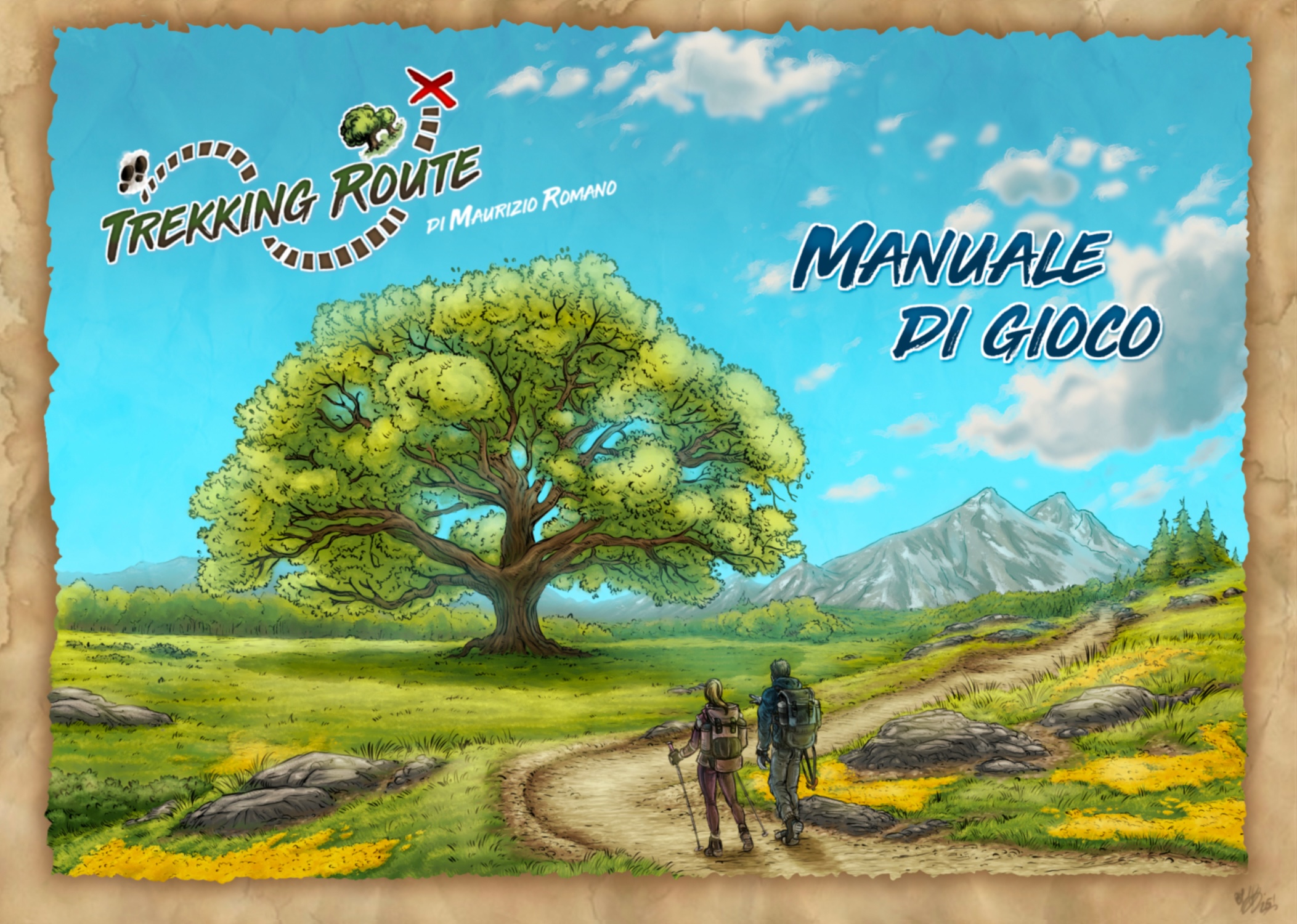 Trekking Route, manuale di gioco